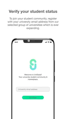 UniSalad android App screenshot 2